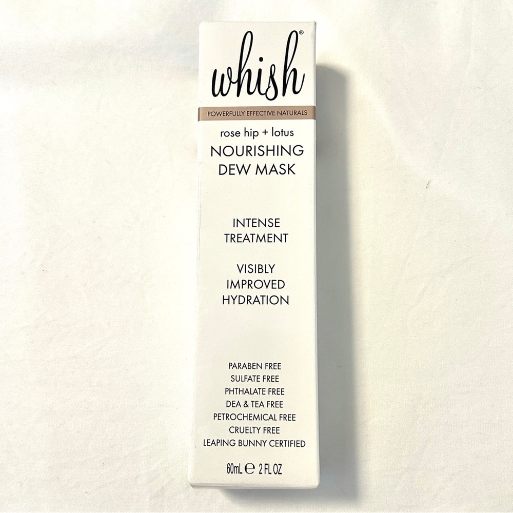 Whish Nourishing Rose Hip and Lotus Dew Face Mask - Picture 2 of 5